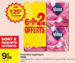 Carrefour Market Protections hygiéniques nana offre