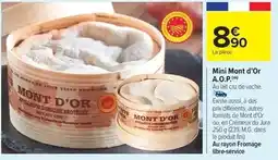 Carrefour Drive Mini mont d'or a.o.p offre