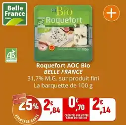Coccimarket Belle france - roquefort aoc bio offre