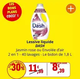 Coccimarket Dash - lessive liquide offre