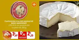 Coccimarket Bons mayennais - coulommiers au lait pasteurisé offre