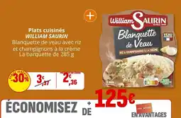Coccimarket William saurin - plats cuisinés offre