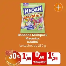 Coccimarket Haribo - bonbons multipack maomixx offre