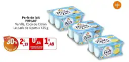 Coccimarket Yoplait - perle de lait offre