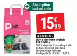 Gamm vert Complet - litière absorbante végétale offre