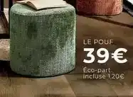 Cocktail Scandinave Le pouf offre