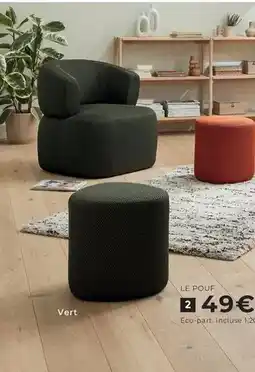 Cocktail Scandinave Le pouf offre