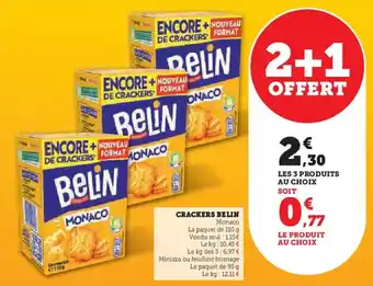 U Express Crackers belin offre