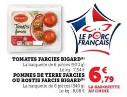 U Express Tomates farcies bigard offre