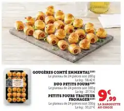 U Express Gougères comté emmental offre