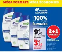 Hyper U HEAD & SHOULDERS Shampooing offre