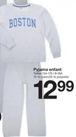 Zeeman Pyjama enfant offre