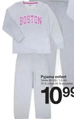 Zeeman Pyjama enfant offre