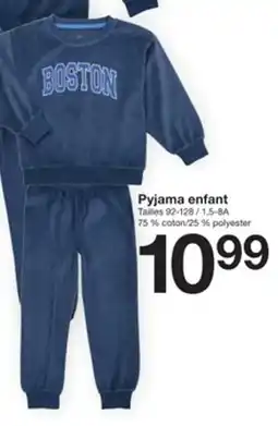 Zeeman Pyjama enfant offre