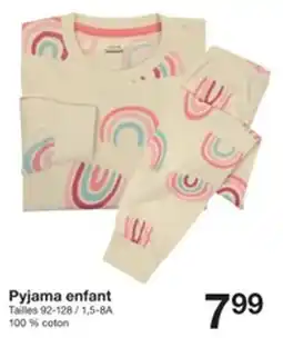 Zeeman Pyjama enfant offre