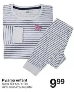 Zeeman Pyjama enfant offre