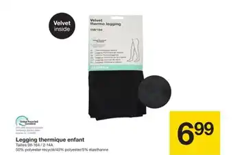 Zeeman Legging thermique enfant offre