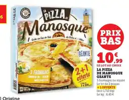 U Express La pizza de manosque geante offre