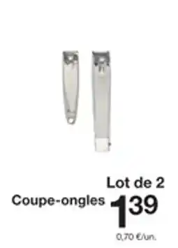 Zeeman Coupe-ongles offre