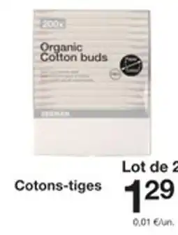 Zeeman Cotons-tiges offre