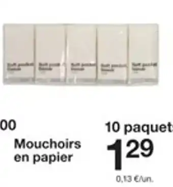 Zeeman Mouchoirs en papier offre