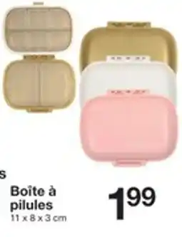Zeeman Boîte à pilules offre