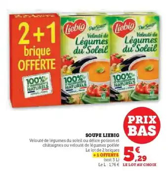 U Express Soupe liebig offre
