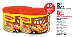 U Express Fond ou fumet maggi offre