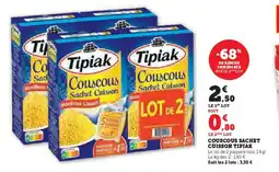 U Express Couscous sachet cuisson tipiak offre