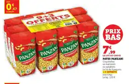 U Express Pates panzani offre