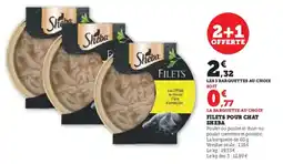 U Express Filets pour chat sheba offre