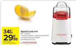 Carrefour Market Appareil À Pop Corn offre