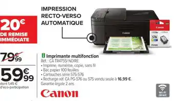 Carrefour Imprimante Multifonction offre