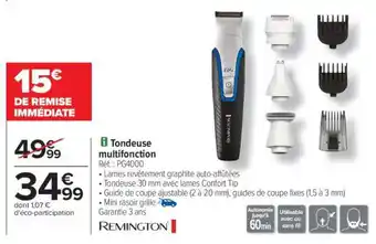 Carrefour Tondeuse Multifonction offre