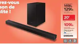 Carrefour Barre de son 2.1 SAMSUNG offre