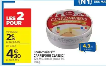 Carrefour Market Coulommiers CARREFOUR CLASSIC' offre