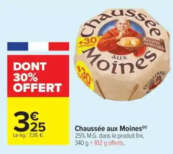 Carrefour Market CHAUSSÉE AUX MOINES offre