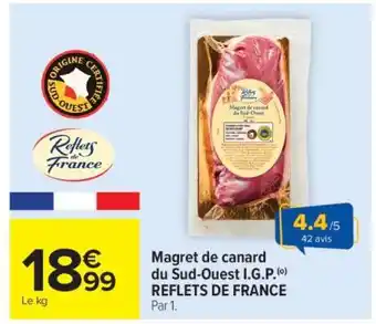 Carrefour Market Magret de canard du Sud-Ouest I.G.P offre