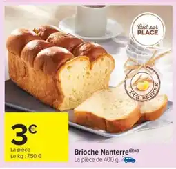 Carrefour Market Brioche Nanterre offre