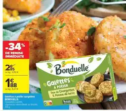 Carrefour Market GALETTES À POÊLER SURGELÉES BONDUELLE offre