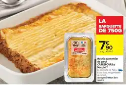 Carrefour Market Hachis parmentier de bœuf CARREFOUR Le Marché offre