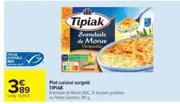 Carrefour Market Plat cuisiné surgelé TIPIAK offre