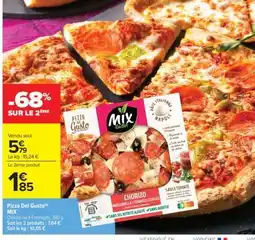 Carrefour Market Pizza Del Gusto MIX offre