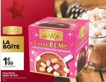 Carrefour Market Choco'Bomb offre