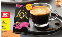 Carrefour Market Café capsules L'OR offre