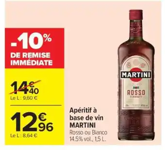 Carrefour Market MARTINI Rosso ou Bianco offre
