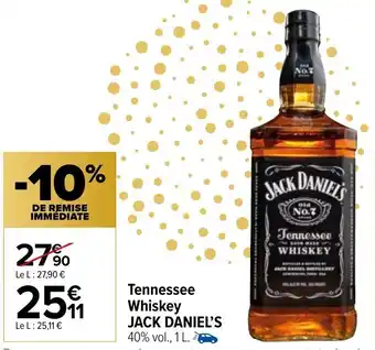 Carrefour Market Tennessee Whiskey offre
