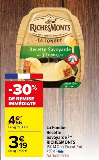 La Fondue Recette
