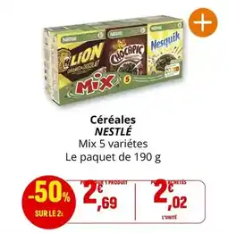 Coccimarket Nestlé - céréales offre