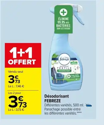 Carrefour Market Désodorisant offre